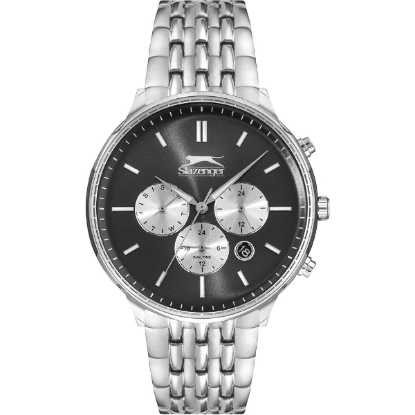 Slazenger Silver SS Gents Bracelet SL.09.6344.2.01