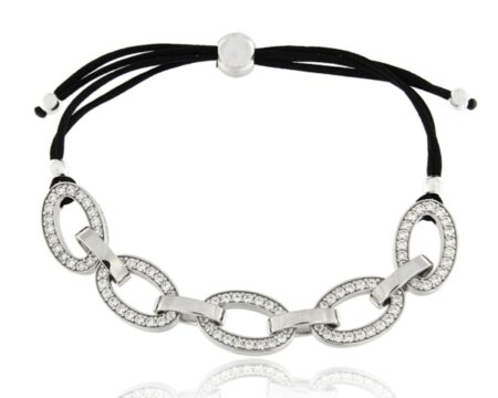 Silver 925 Bracelet FaCad'oro Nexus BNXS-04001