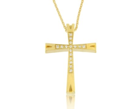 Σταυρός FaCad'oro Χρυσός 14Κ CR-000917