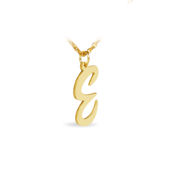 Χρυσό Κ14 Μονόγραμμα  γραμματοσειρα 1 (μικρό)