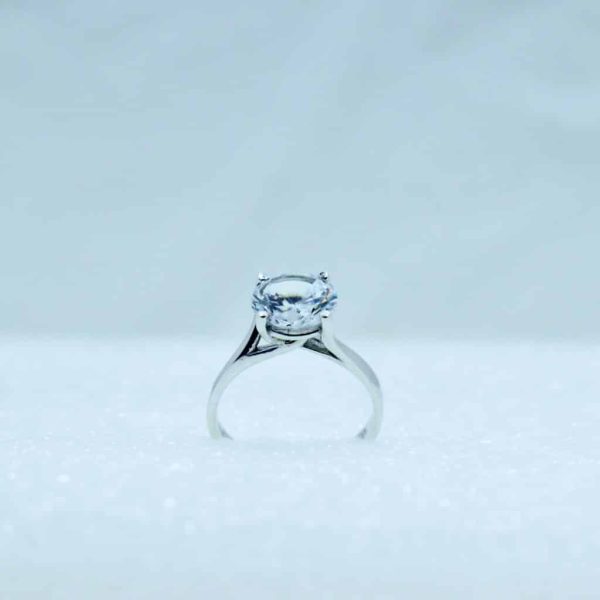 Wedding Ring White Gold 14K MON-168