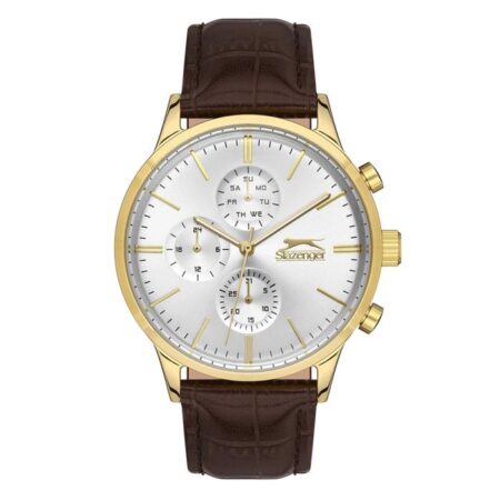 Slazenger Brown Leather Strap SL.09.2124.2.02