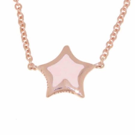 Κολιέ Stella ροζ Χρυσός Very Gavello VCTST-X