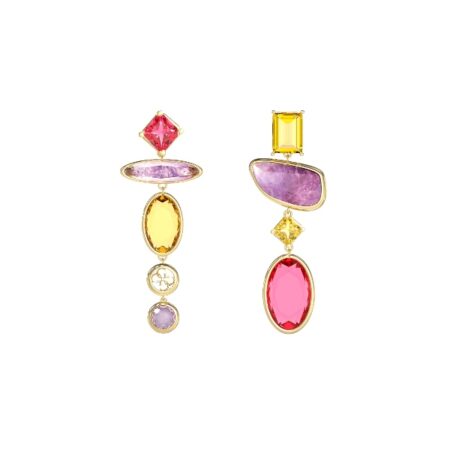 GUESS STEEL PETRA JUBE05088JWYGMCT/U Σκουλαρίκια