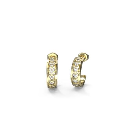 GUESS STEEL MON AMOUR JUBE04603JWYGT/U Κρίκοι