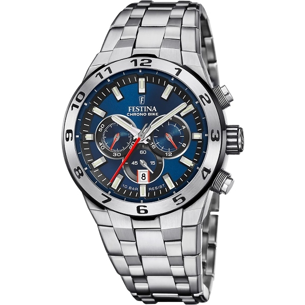 Festina Χρονογράφος Με Ατσάλινο Μπρασελέ F20670/1