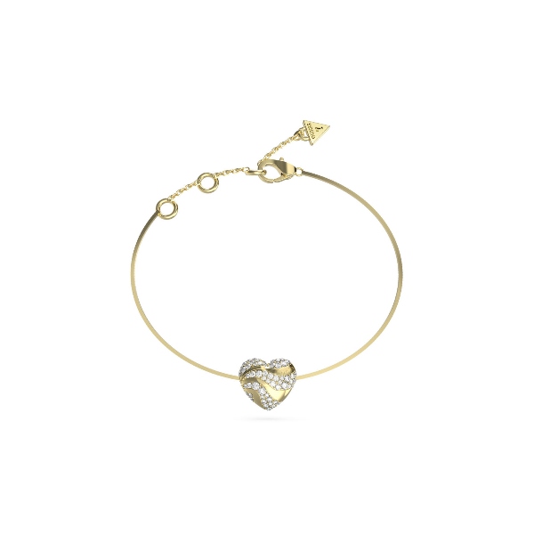 GUESS STEEL IN MY HEART JUBB04502JWYGL Βραχιόλι