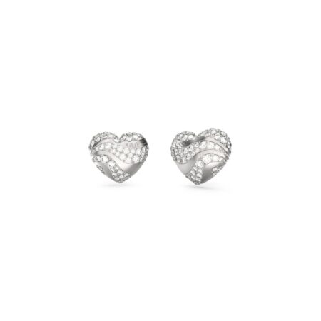 GUESS STEEL IN MY HEART JUBE04504JWRHT/U Σκουλαρίκια