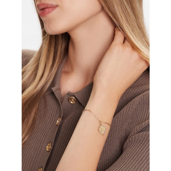 GUESS STEEL WILD FLOWER JUBB05509JWYGL Βραχιόλι - Image 2