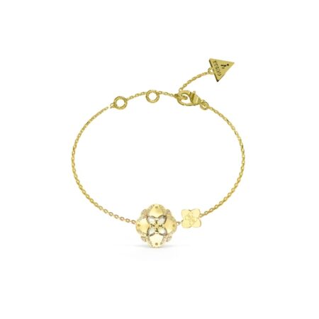 GUESS STEEL WILD FLOWER JUBB05503JWYGL Βραχιόλι