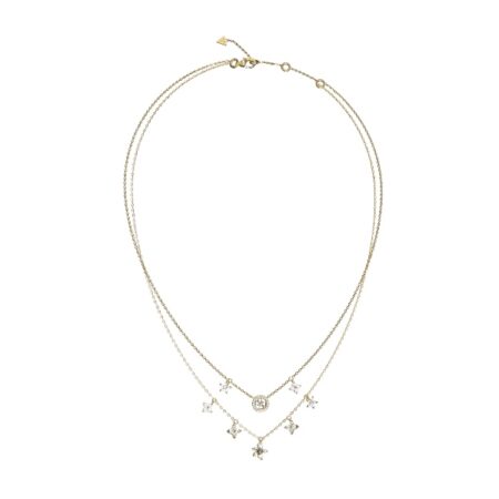 GUESS STEEL SECRET GARDEN JUBN06028JWYGT/U Κολιέ