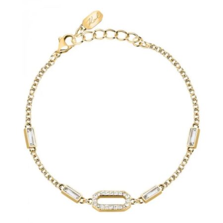 Βραχιόλι Karl Lagerfeld Crystals KLAYC20 Χρυσό με Πέτρες