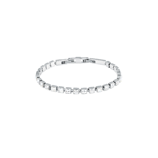 KARL LAGERFELD CRYSTALS KLAYC28 Γυναικείο Βραχιόλι Ασημένιο