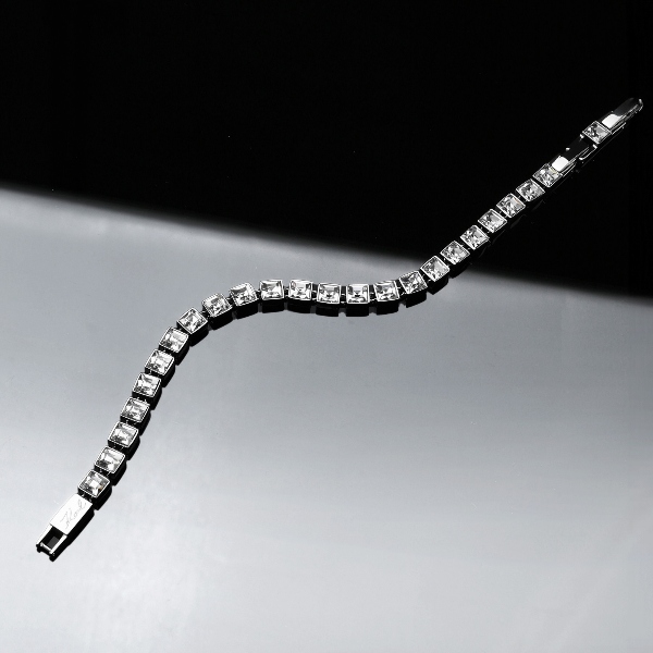 KARL LAGERFELD CRYSTALS KLAYC28 Γυναικείο Βραχιόλι Ασημένιο - Image 2